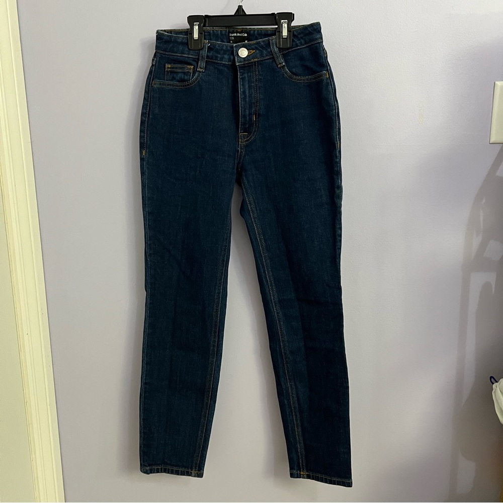 Frank and oak tapered fit jeans
